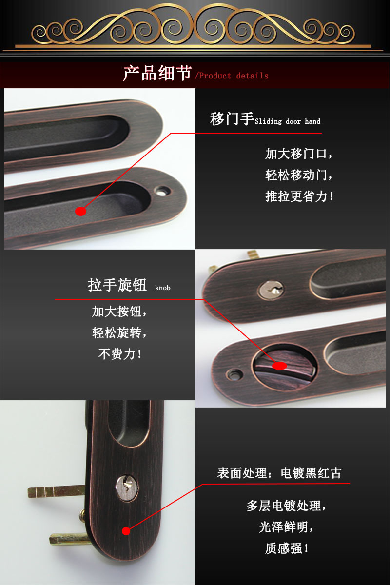 91视频下载地址91视频APP下载RSL-607ET 现代简约隐形移门拉手锁