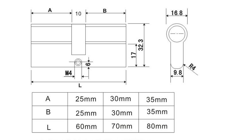 60mm、70mm单开锁芯哪家好？